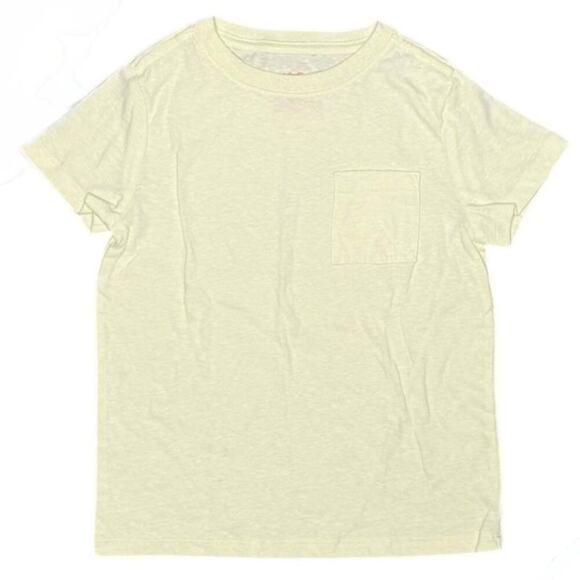 Cat & Jack Other - Cat & Jack Boys Short Sleeve Pocket T-Shirt, Cream Off-White, Size M